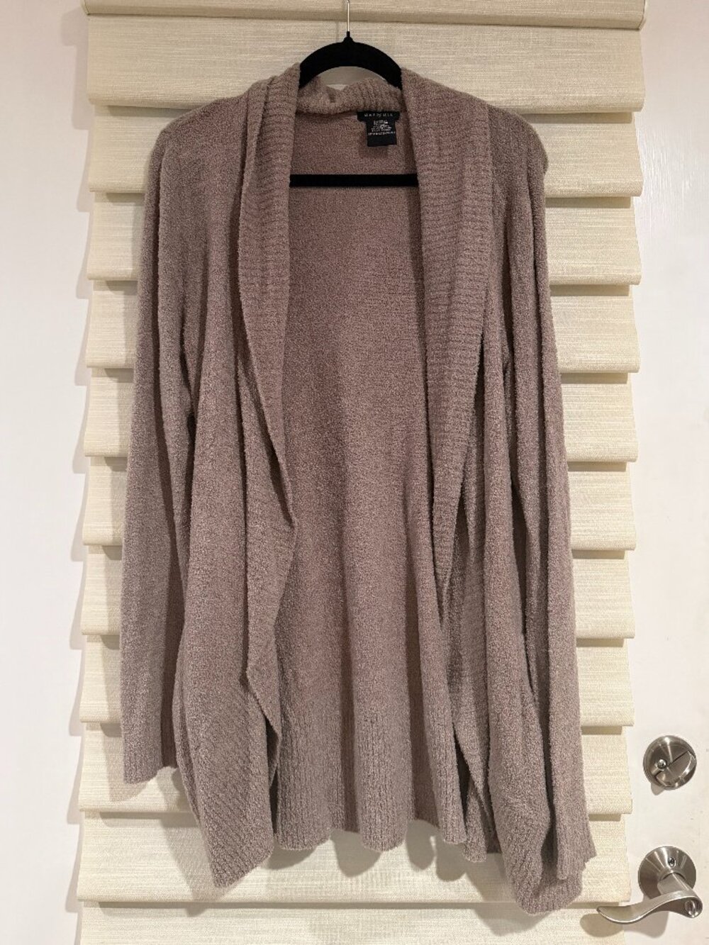 Max & Mia beige cardigan (size L)